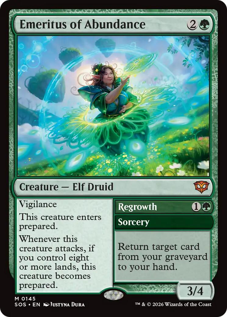 Emeritus of Abundance [Secrets of Strixhaven] | Card Merchant Takapuna