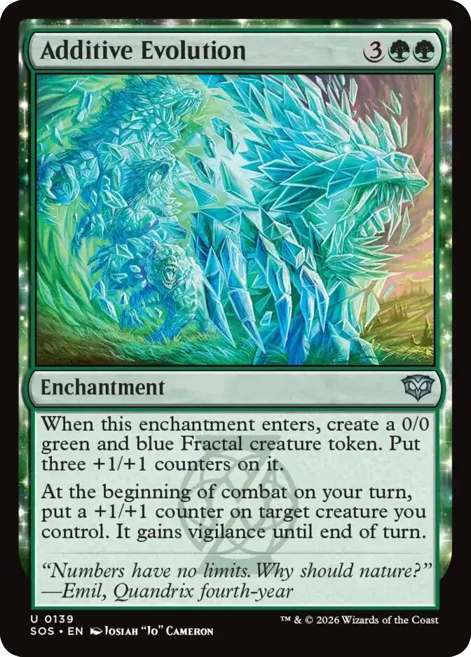Additive Evolution [Secrets of Strixhaven] | Card Merchant Takapuna