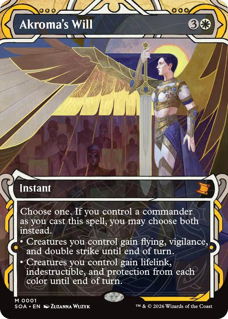 Akroma's Will [Secrets of Strixhaven: Mystical Archive] | Card Merchant Takapuna