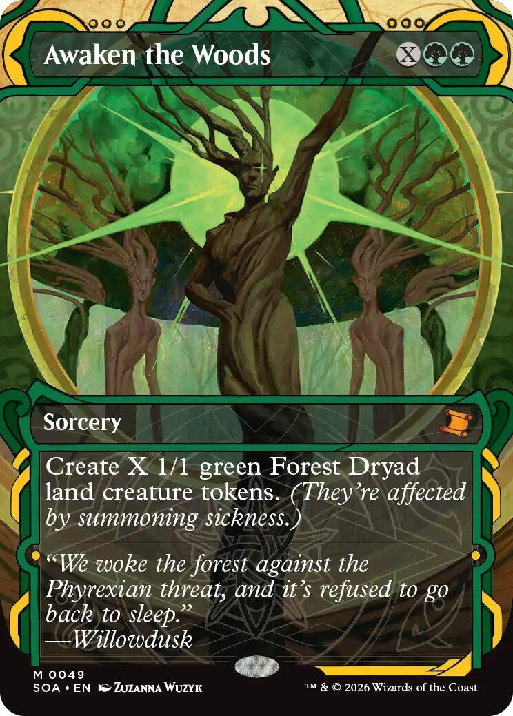 Awaken the Woods [Secrets of Strixhaven: Mystical Archive] | Card Merchant Takapuna