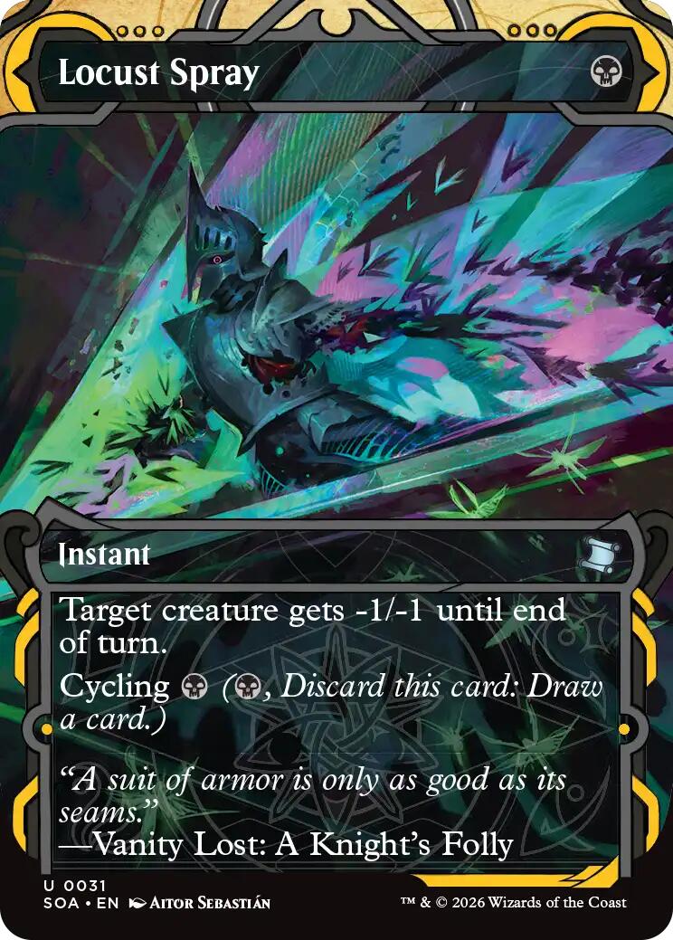Locust Spray [Secrets of Strixhaven: Mystical Archive] | Card Merchant Takapuna