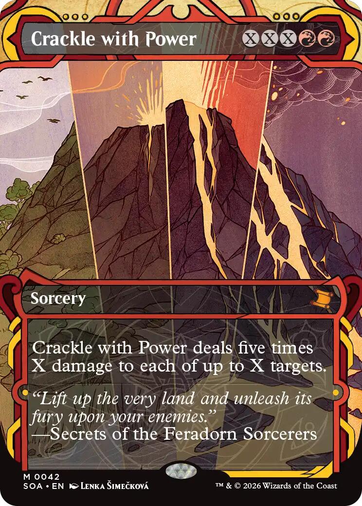 Crackle with Power [Secrets of Strixhaven: Mystical Archive] | Card Merchant Takapuna