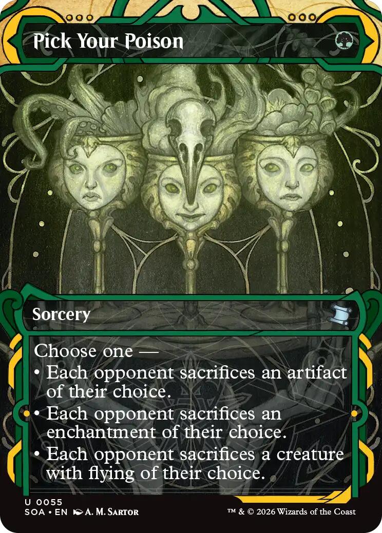 Pick Your Poison [Secrets of Strixhaven: Mystical Archive] | Card Merchant Takapuna
