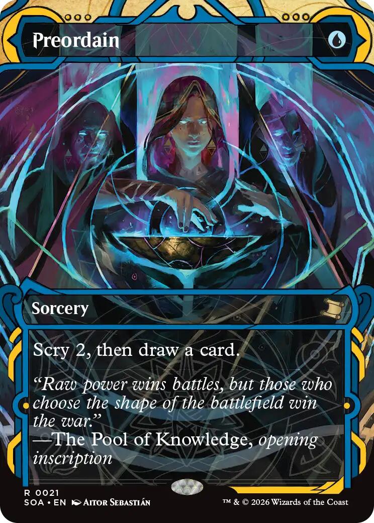 Preordain [Secrets of Strixhaven: Mystical Archive] | Card Merchant Takapuna