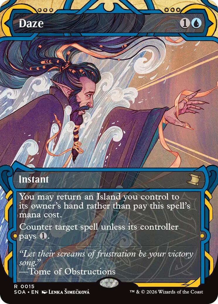 Daze [Secrets of Strixhaven: Mystical Archive] | Card Merchant Takapuna