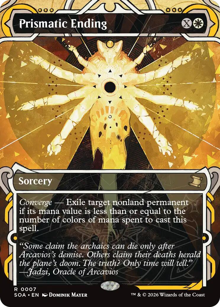 Prismatic Ending [Secrets of Strixhaven: Mystical Archive] | Card Merchant Takapuna