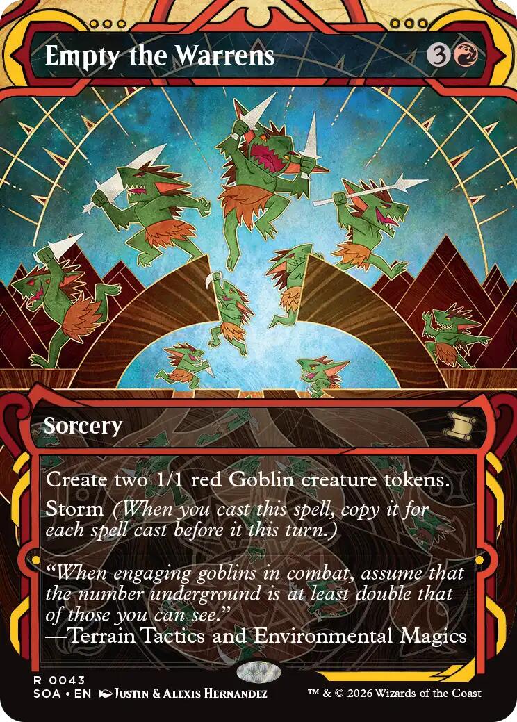 Empty the Warrens [Secrets of Strixhaven: Mystical Archive] | Card Merchant Takapuna