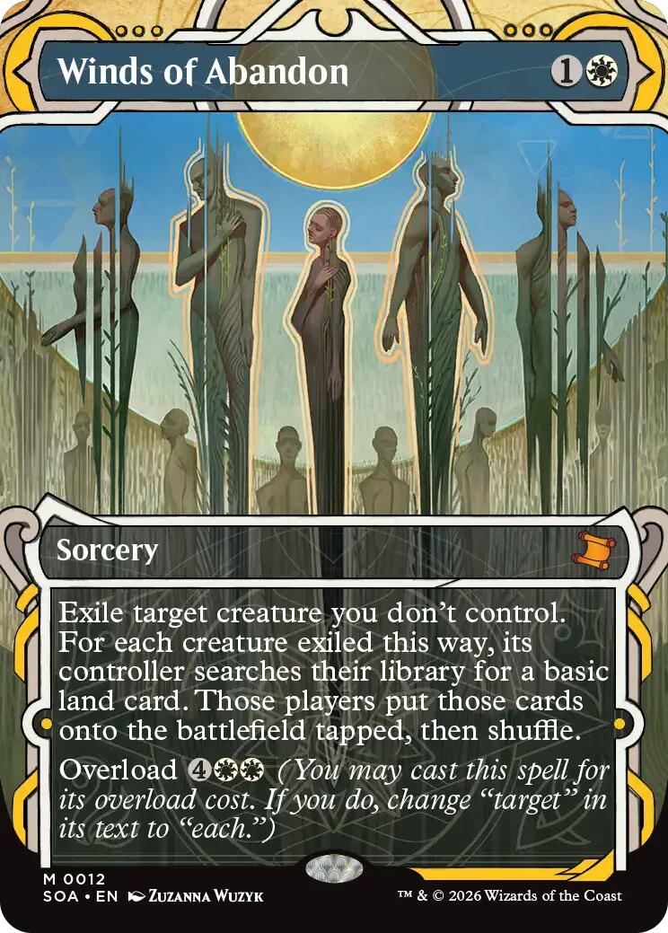 Winds of Abandon [Secrets of Strixhaven: Mystical Archive] | Card Merchant Takapuna