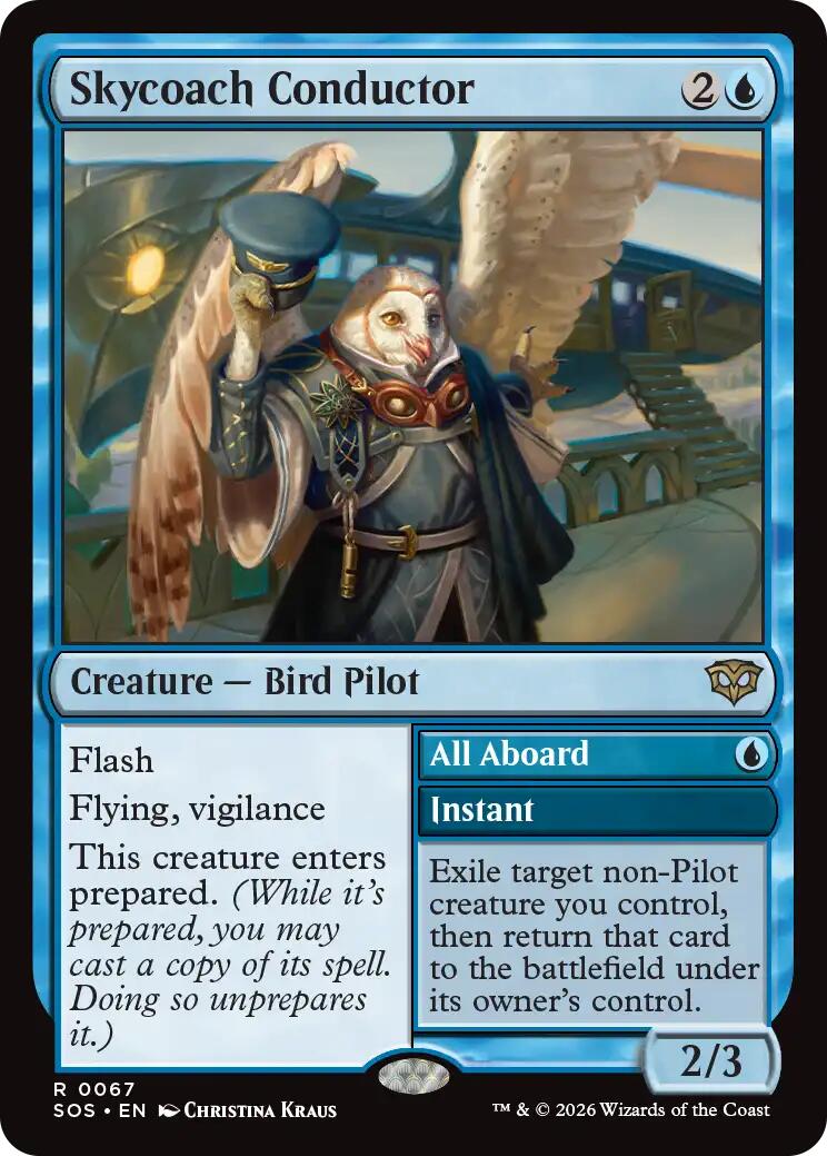 Skycoach Conductor [Secrets of Strixhaven] | Card Merchant Takapuna