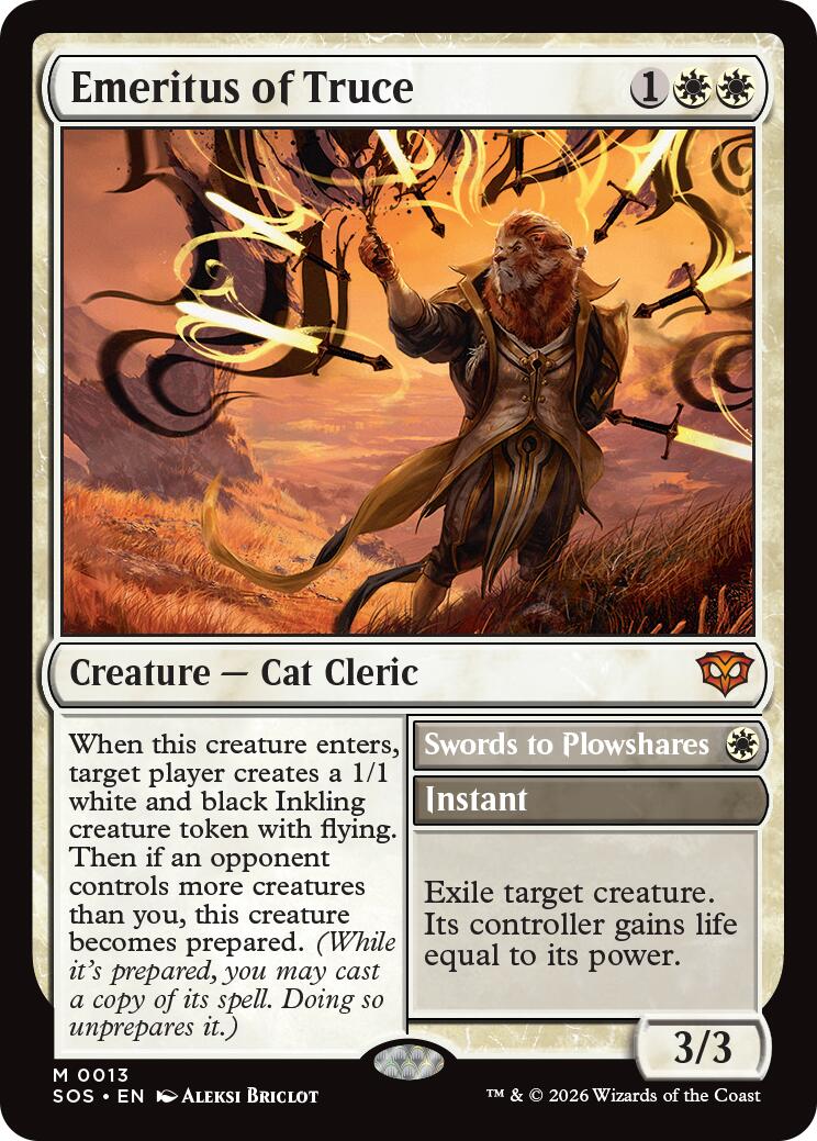 Emeritus of Truce [Secrets of Strixhaven] | Card Merchant Takapuna