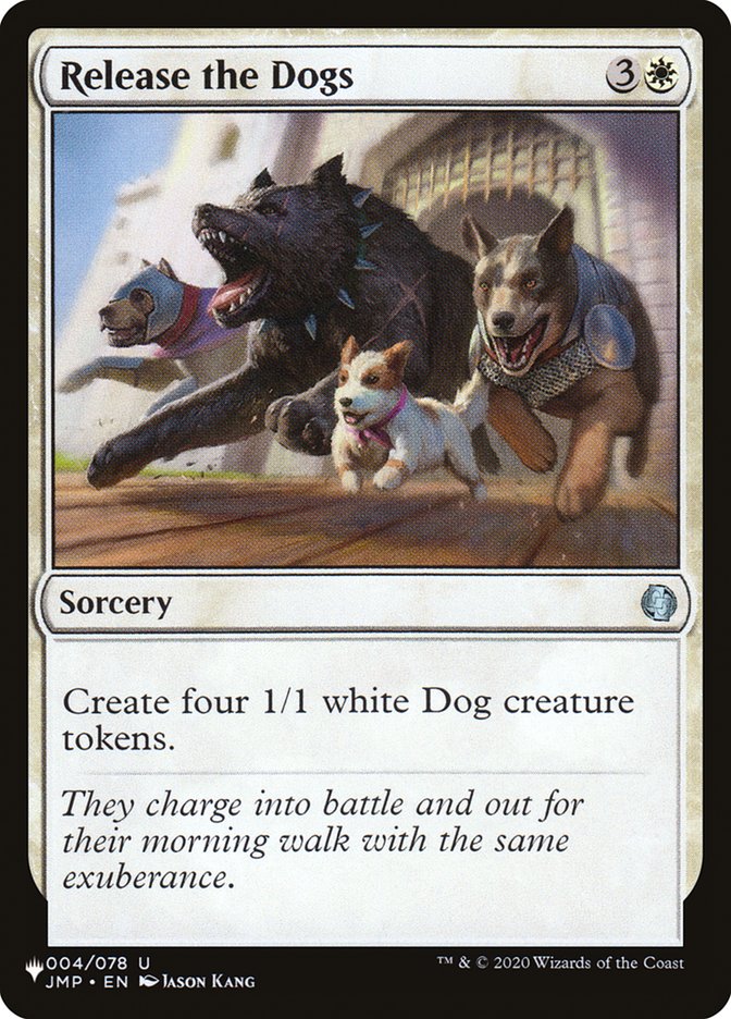 Release the Dogs [The List] | Card Merchant Takapuna