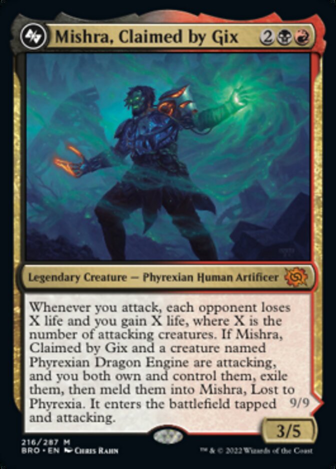 Mishra, Claimed by Gix (Promo Pack) [The Brothers' War Promos] | Card Merchant Takapuna