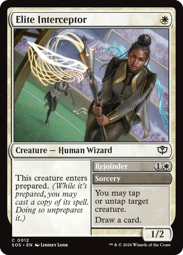 Elite Interceptor [Secrets of Strixhaven] | Card Merchant Takapuna