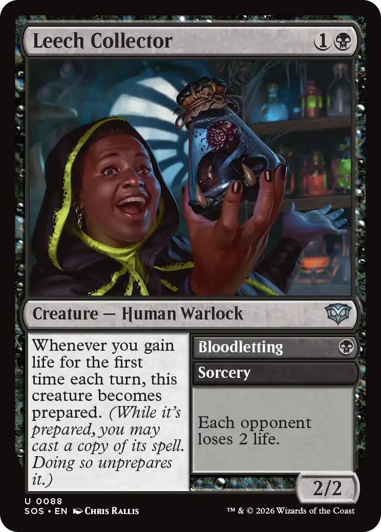 Leech Collector [Secrets of Strixhaven] | Card Merchant Takapuna