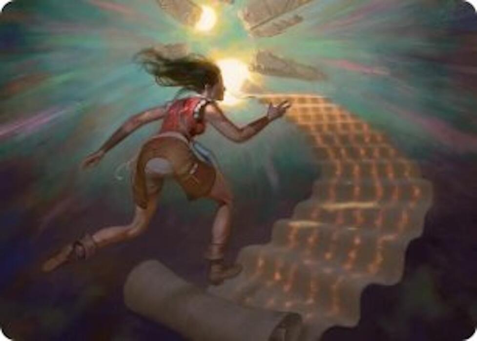 Pursue the Past Art Card [Secrets of Strixhaven Art Series] | Card Merchant Takapuna