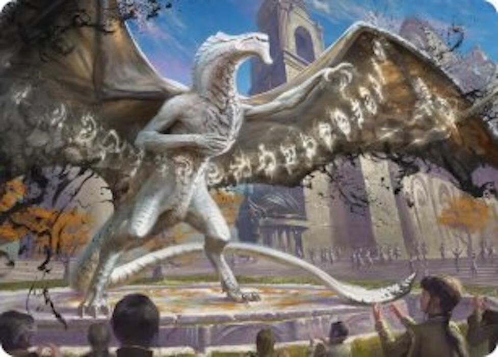 Silverquill, the Disputant Art Card [Secrets of Strixhaven Art Series] | Card Merchant Takapuna
