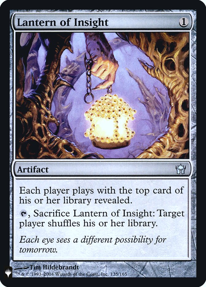 Lantern of Insight [Mystery Booster] | Card Merchant Takapuna