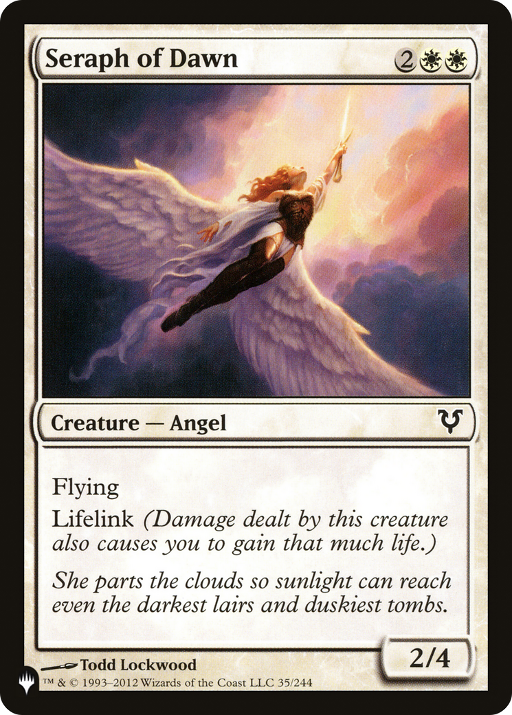 Seraph of Dawn [The List] | Card Merchant Takapuna