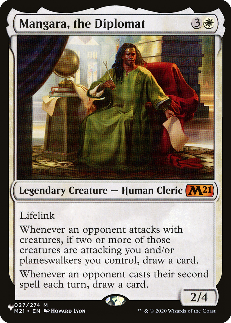 Mangara, the Diplomat [The List] | Card Merchant Takapuna
