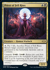 Priest of Fell Rites [Modern Horizons 2] | Card Merchant Takapuna