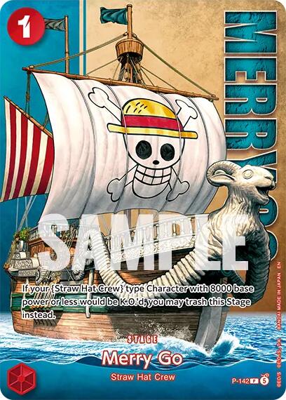 Merry Go (P-142) (Premium Card Collection -Live Action Edition Vol.2 Straw Hat Crew-) [One Piece Promotion Cards] | Card Merchant Takapuna
