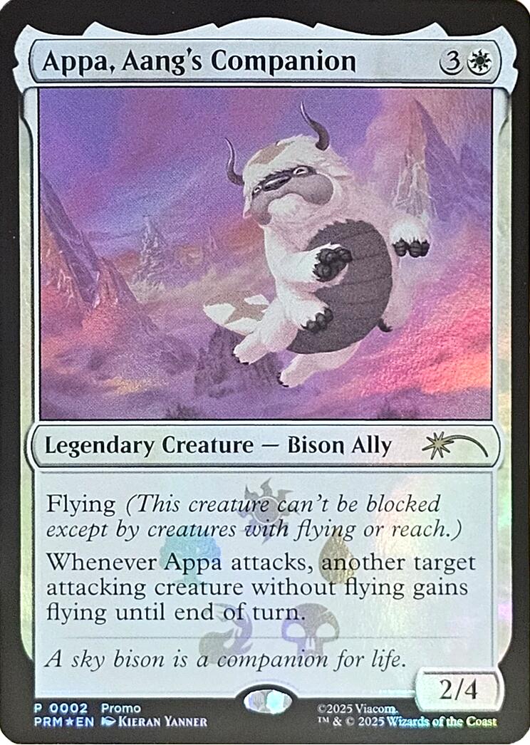 Appa, Aang's Companion [Media Promos] | Card Merchant Takapuna