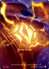 Body Rune (Alternate Art) [Unleashed] | Card Merchant Takapuna