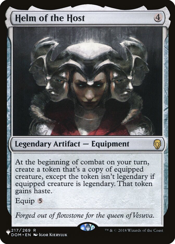 Helm of the Host [The List] | Card Merchant Takapuna