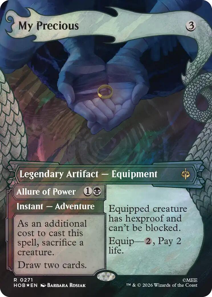 My Precious (Showcase) (Surge Foil) [The Hobbit] | Card Merchant Takapuna