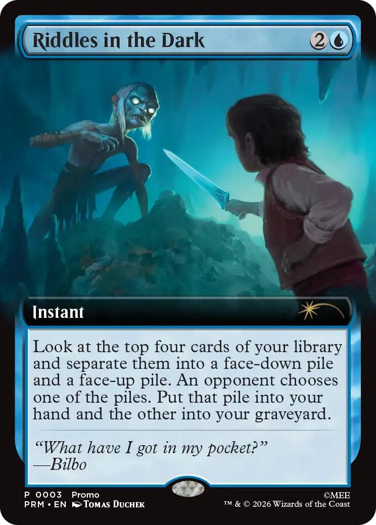 Riddles in the Dark (Extended Art) [Media Promos] | Card Merchant Takapuna