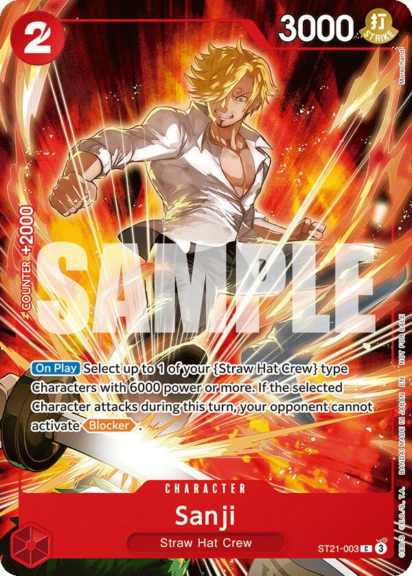 Sanji (Welcome Pack 2026 Vol.1) [One Piece Promotion Cards] | Card Merchant Takapuna