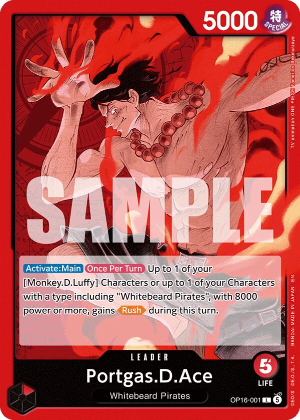 Portgas.D.Ace [The Time of Battle] | Card Merchant Takapuna