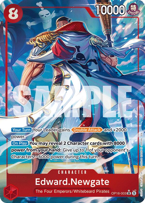 Edward.Newgate (Alternate Art) [The Time of Battle] | Card Merchant Takapuna