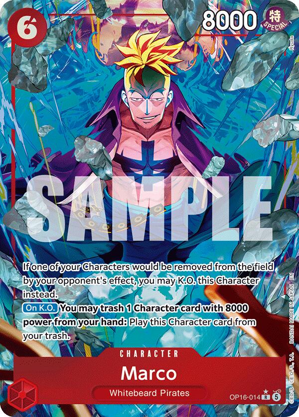 Marco (Alternate Art) [The Time of Battle] | Card Merchant Takapuna