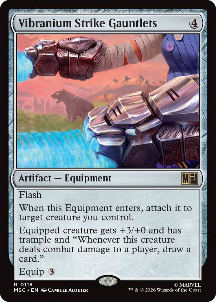 Vibranium Strike Gauntlets [Marvel Super Heroes Commander] | Card Merchant Takapuna