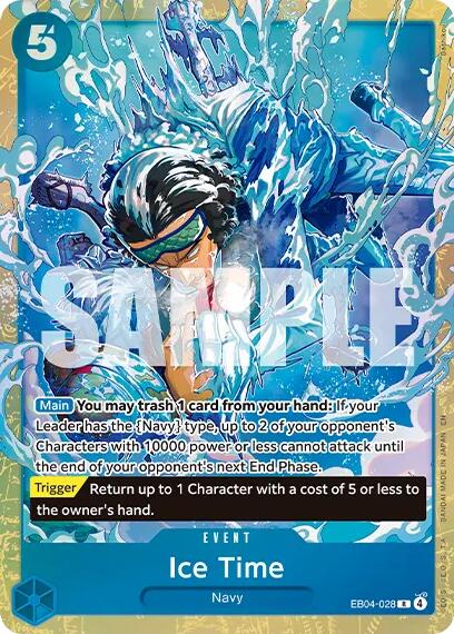 Ice Time (Premium Card Collection -Best Selection Vol. 6-) [One Piece Promotion Cards] | Card Merchant Takapuna
