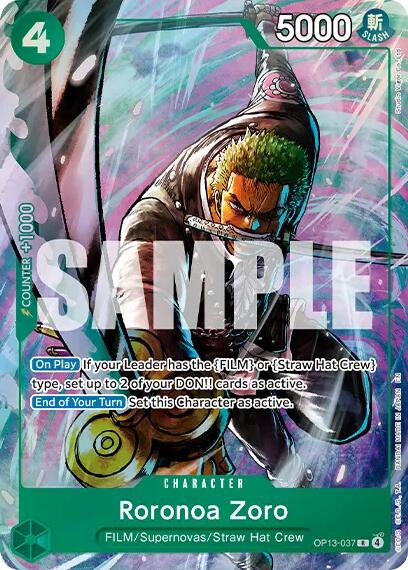 Roronoa Zoro (Premium Card Collection -Best Selection Vol. 6-) [One Piece Promotion Cards] | Card Merchant Takapuna