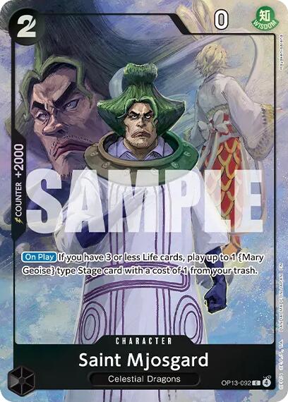 Saint Mjosgard (Premium Card Collection -Best Selection Vol. 6-) [One Piece Promotion Cards] | Card Merchant Takapuna