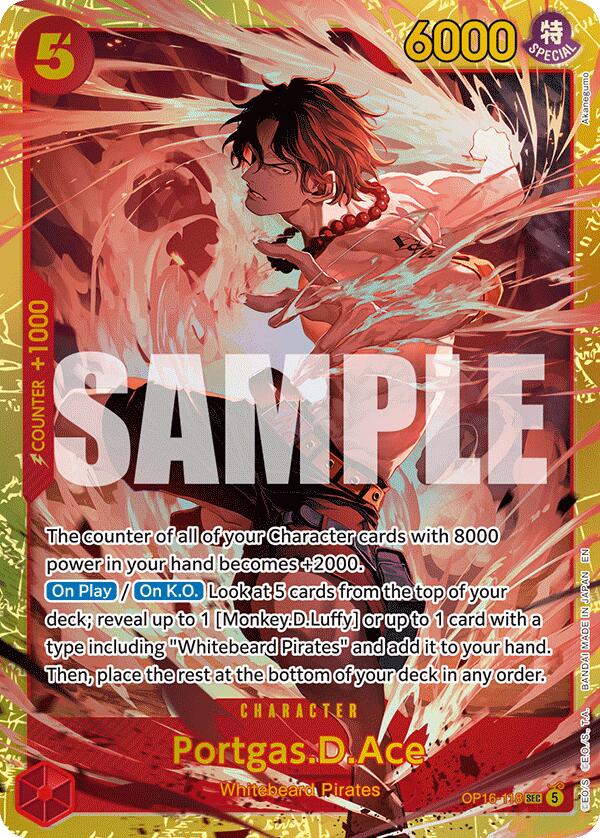 Portgas.D.Ace [The Time of Battle] | Card Merchant Takapuna