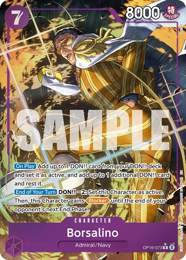 Borsalino (Alternate Art) [The Time of Battle] | Card Merchant Takapuna