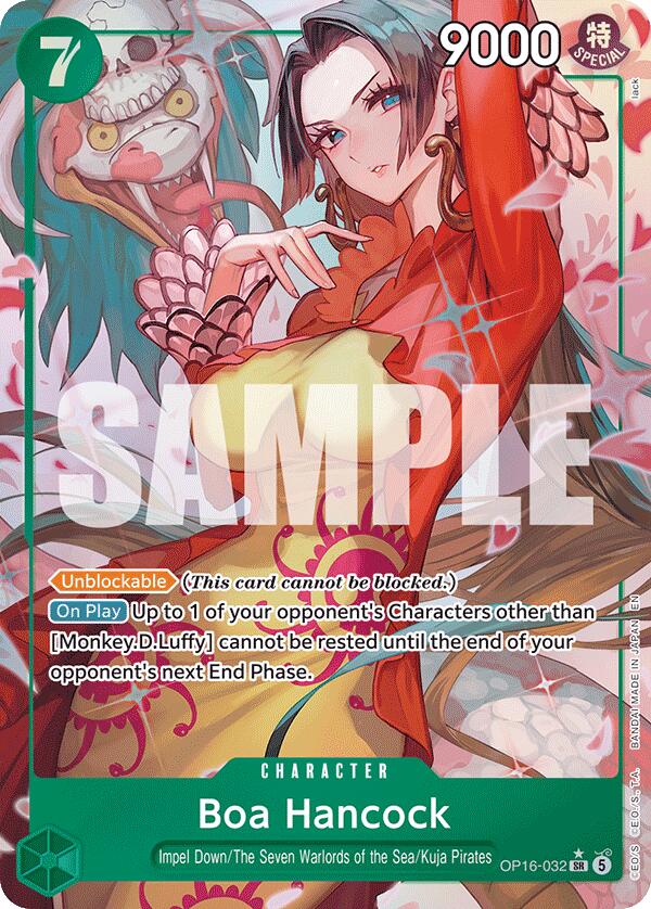 Boa Hancock (Alternate Art) [The Time of Battle] | Card Merchant Takapuna