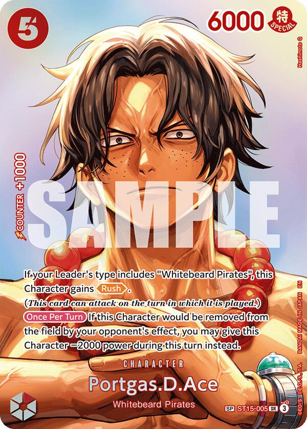 Portgas.D.Ace (SP) [The Time of Battle] | Card Merchant Takapuna