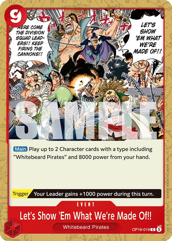 Let's Show 'Em What We're Made Of!! [The Time of Battle] | Card Merchant Takapuna