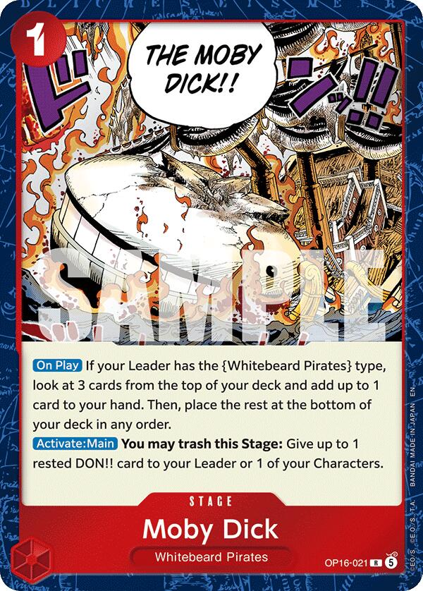 Moby Dick [The Time of Battle] | Card Merchant Takapuna
