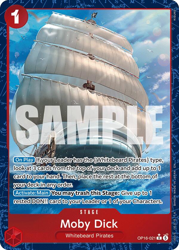 Moby Dick (Alternate Art) [The Time of Battle] | Card Merchant Takapuna