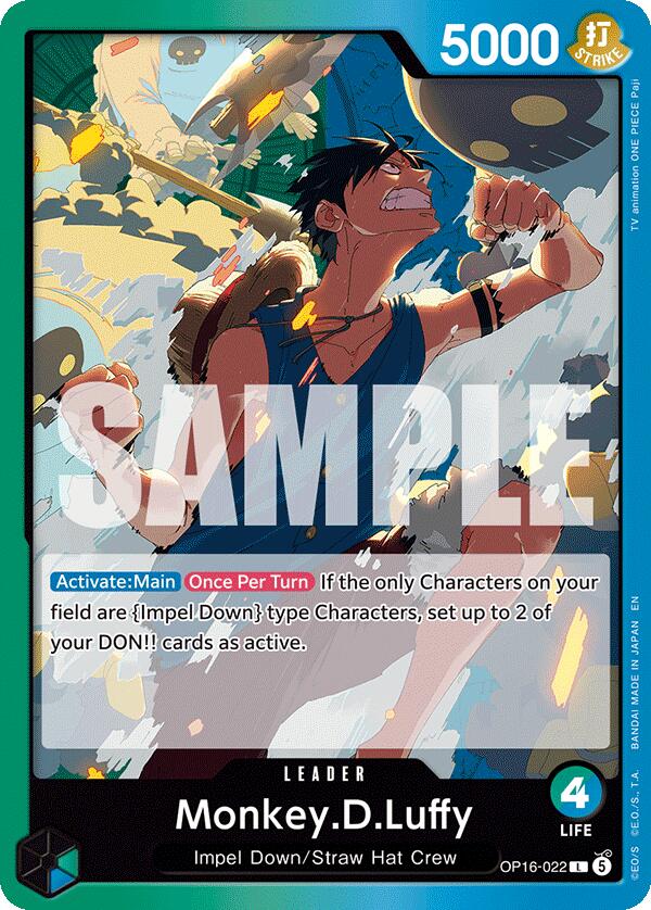 Monkey.D.Luffy [The Time of Battle] | Card Merchant Takapuna