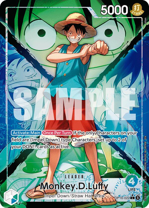 Monkey.D.Luffy (Alternate Art) [The Time of Battle] | Card Merchant Takapuna