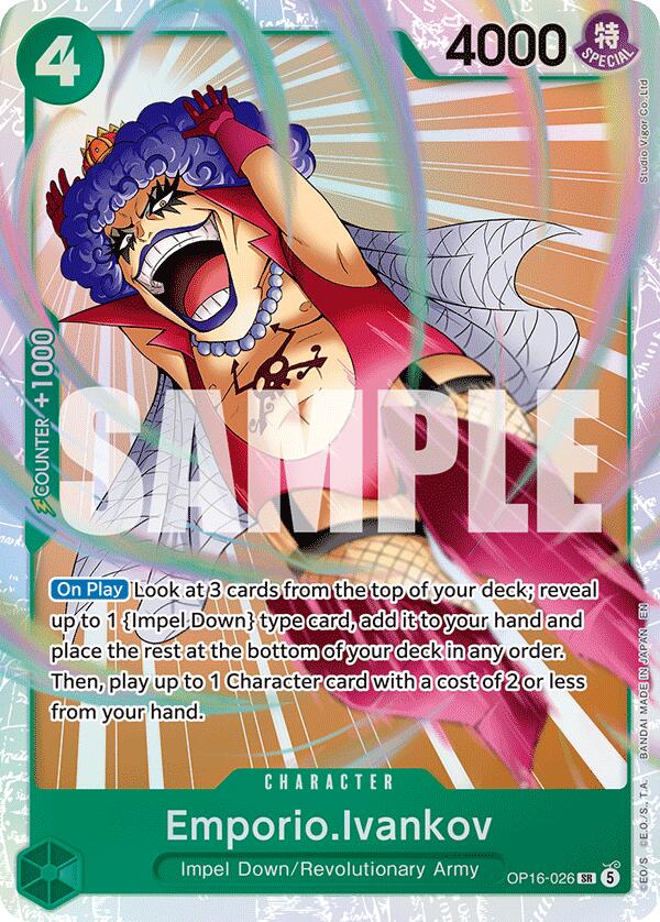 Emporio.Ivankov [The Time of Battle] | Card Merchant Takapuna