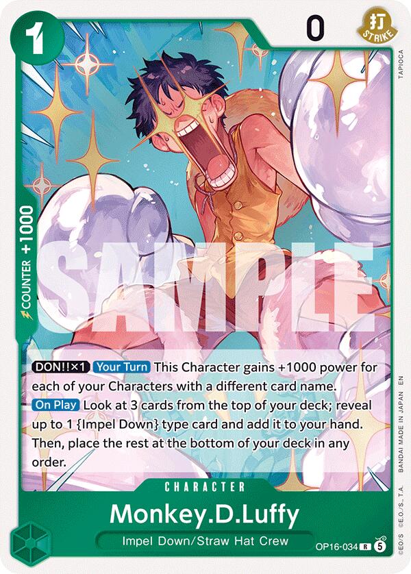 Monkey.D.Luffy [The Time of Battle] | Card Merchant Takapuna