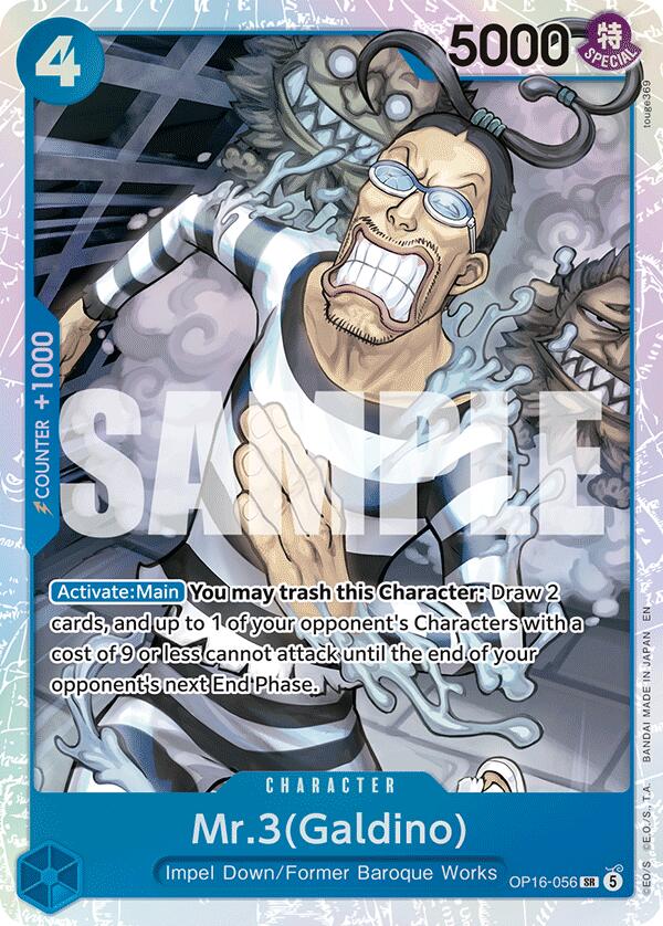 Mr.3(Galdino) [The Time of Battle] | Card Merchant Takapuna